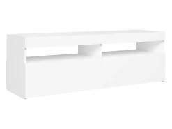 Mueble para TV con luces LED blanco 120x35x40 cm