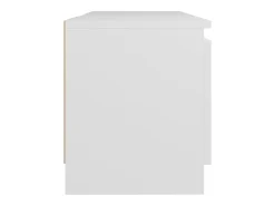 Mueble para TV con luces LED blanco 120x30x35,5 cm