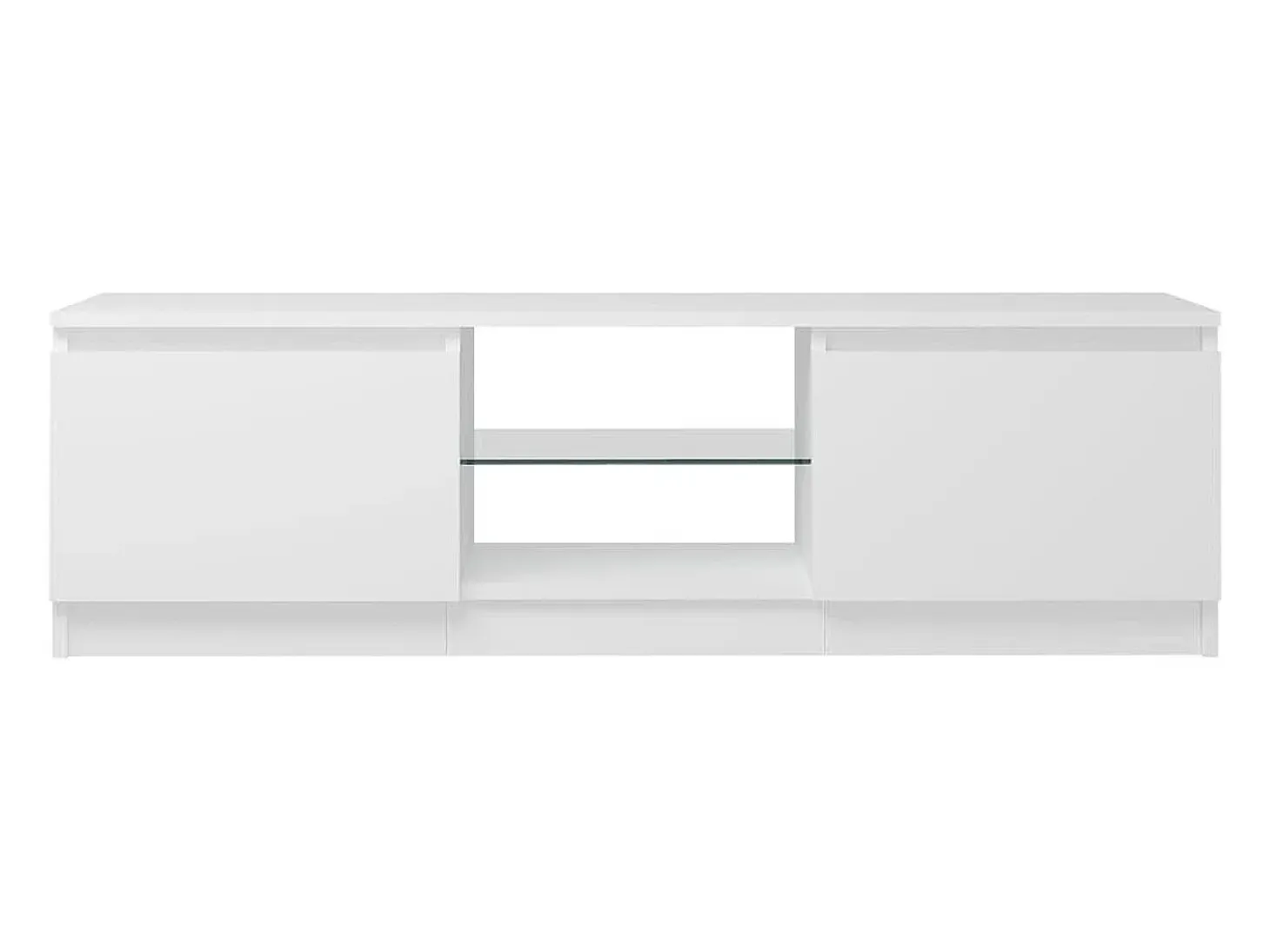 Mueble para TV con luces LED blanco 120x30x35,5 cm