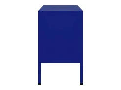 Mueble para TV de acero azul marino 105x35x50 cm