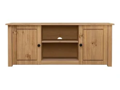 Mueble para TV de madera maciza pino estilo Panamá 120x40x50 cm ES27500