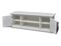 Mueble para TV de madera blanco