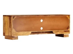 Mueble para TV de madera maciza de sheesham 118x30x40 cm