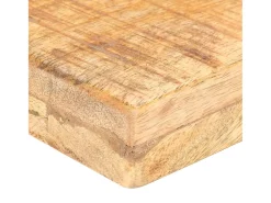 Mueble para TV de madera maciza de mango rugosa 160x40x40 cm