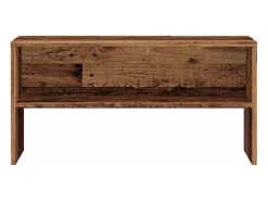 Mueble para TV madera contrachapada envejecida 80x40x40 cm