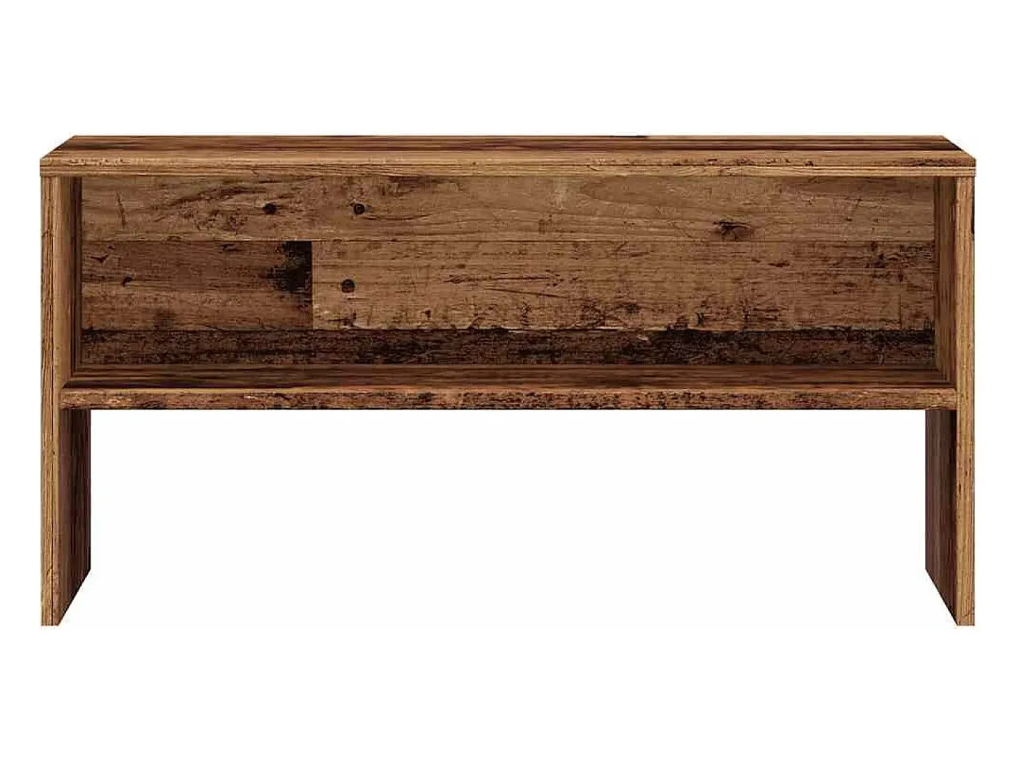 Mueble para TV madera contrachapada envejecida 80x40x40 cm