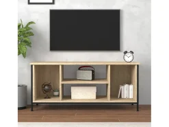 Mueble para TV madera contrachapada roble Sonoma 102x35x45 cm ES511687