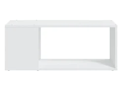 Mueble para TV madera contrachapada blanco 80x24x32 cm