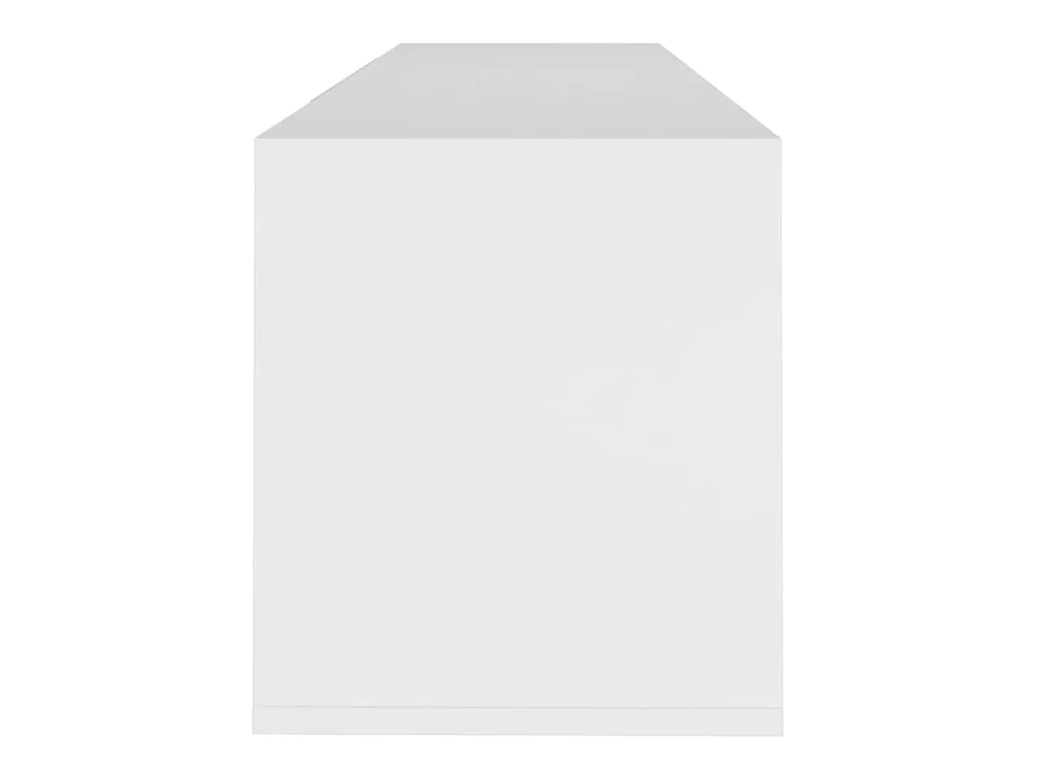 Mueble para TV madera contrachapada blanco 120x30x40,5 cm