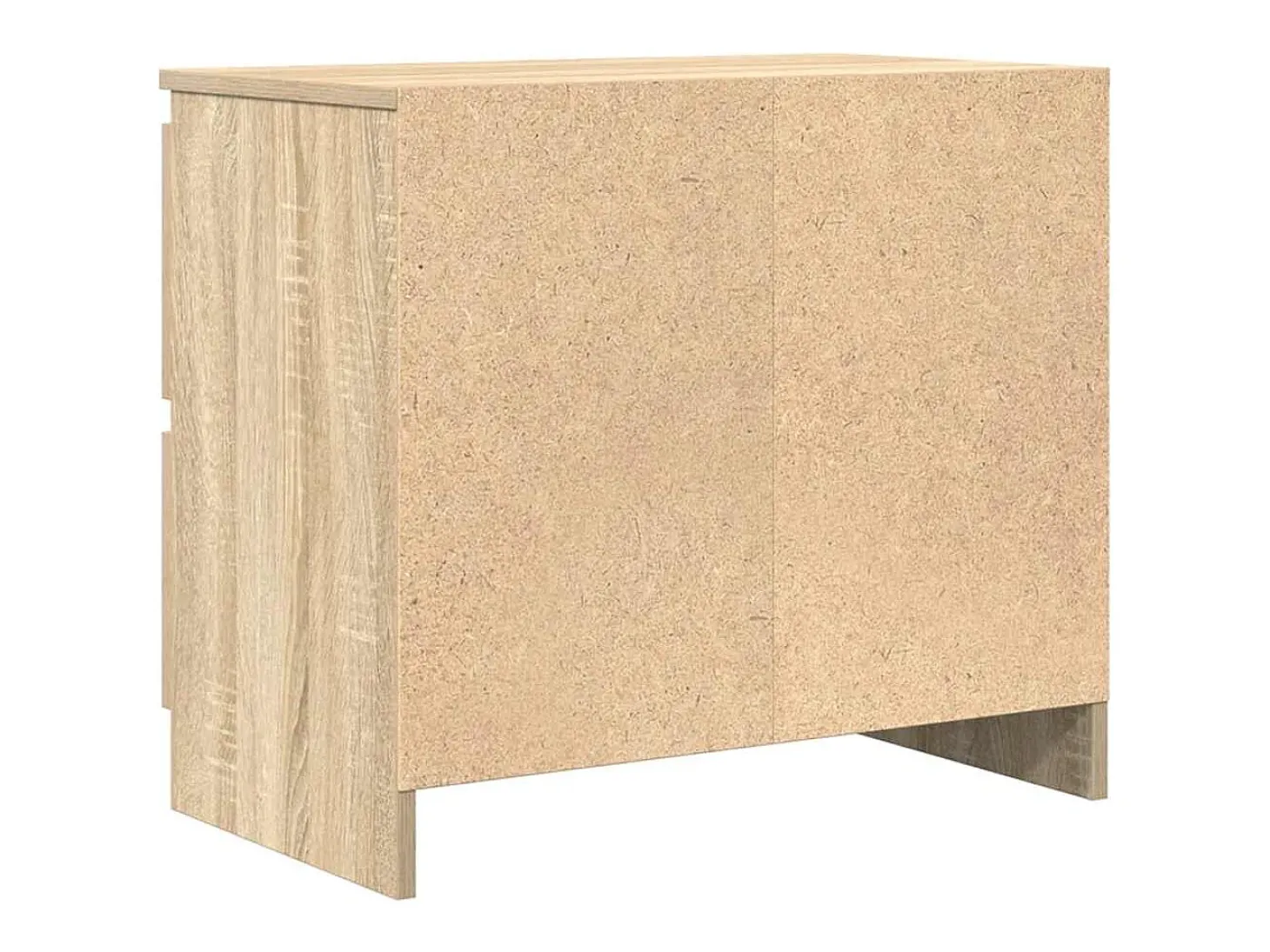 Mueble para TV madera contrachapada roble ahumado 60x35x54 cm