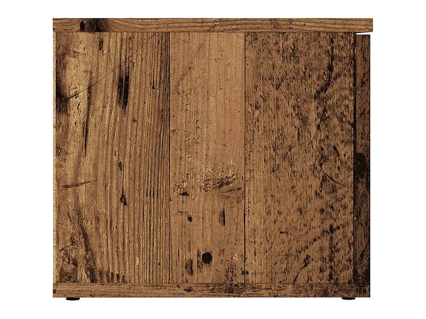 Mueble para TV madera contrachapada envejecida 80x34x30 cm