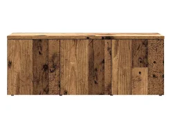 Mueble para TV madera contrachapada envejecida 80x34x30 cm