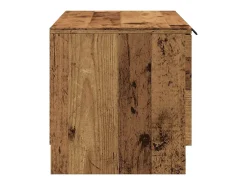 Mueble para TV madera contrachapada envejecida 80x35x36,5 cm