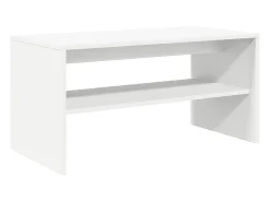 Mueble para TV madera contrachapada blanco 80x40x40 cm