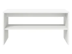 Mueble para TV madera contrachapada blanco 80x40x40 cm