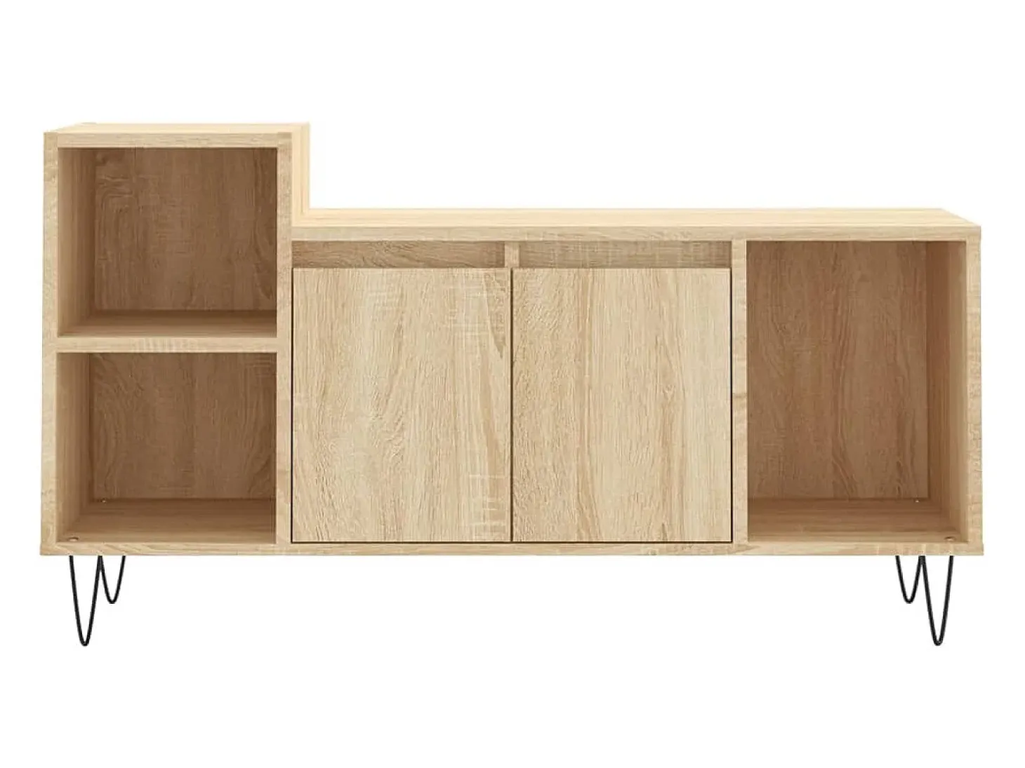 Mueble para TV madera contrachapada roble Sonoma 100x35x55 cm