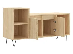 Mueble para TV madera contrachapada roble Sonoma 100x35x55 cm