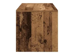 Mueble para TV madera contrachapada envejecida 80x40x40 cm