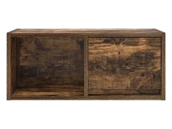 Mueble para TV madera contrachapada roble ahumado 60x31x25,5 cm