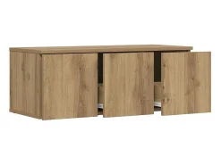 Mueble para TV madera contrachapada roble artisan 80x34x30 cm