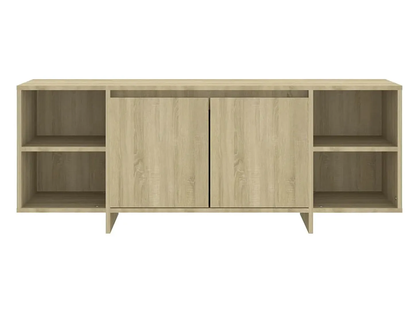 Mueble para TV madera contrachapada roble Sonoma 130x35x50 cm