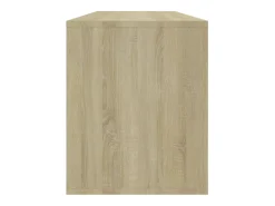 Mueble para TV madera contrachapada roble Sonoma 130x35x50 cm