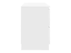 Mueble para TV madera contrachapada blanco 100x35x54 cm