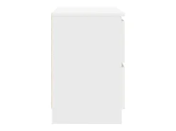 Mueble para TV madera contrachapada blanco 60x35x54 cm