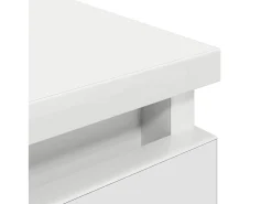 Mueble para TV madera contrachapada blanco 60x35x54 cm