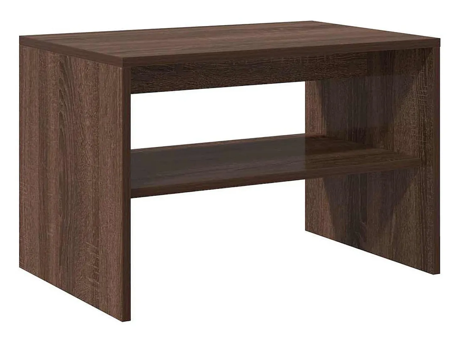 Mueble para TV madera contrachapada marrón roble 60x40x40 cm