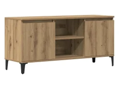Mueble para TV madera de ingeniería roble artisan 102x35x50 cm