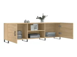 Mueble para TV madera de ingeniería roble Sonoma 150x30x50 cm ES58740