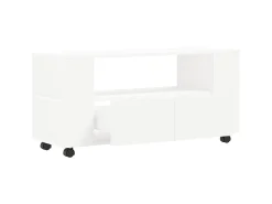 Mueble para TV madera de ingeniería blanco 102x34,5x43 cm ES24207