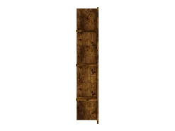 Mueble para TV madera de ingeniería roble ahumado 152x22x113 cm