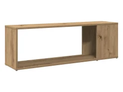 Mueble para TV madera de ingeniería roble artisan 100x24x32 cm