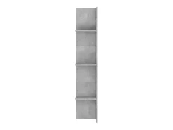 Mueble para TV madera de ingeniería gris hormigón 152x22x113 cm