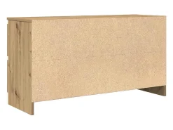 Mueble para TV madera de ingeniería roble artisan 100x35x54 cm