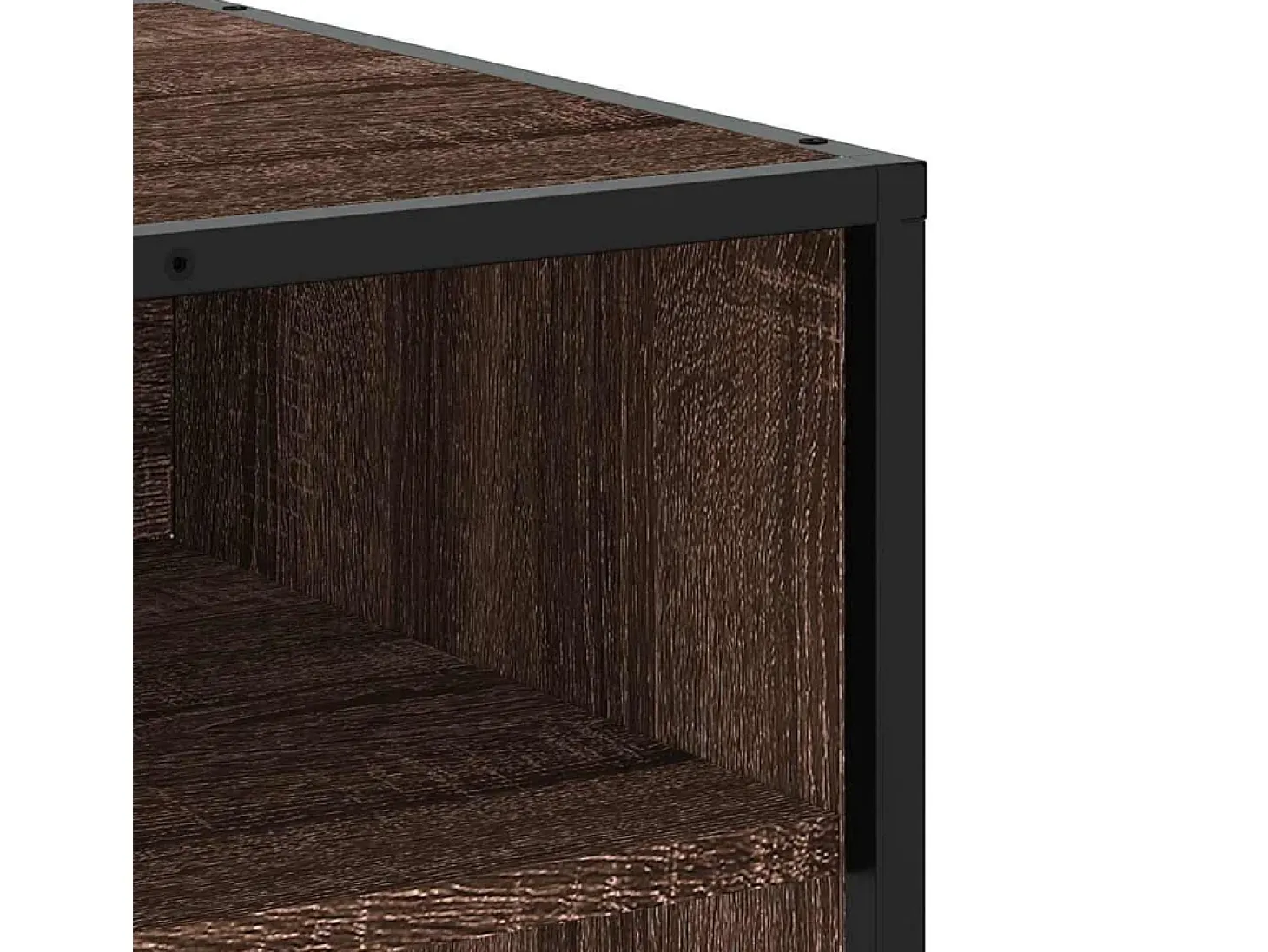 Mueble para TV madera de ingeniería marrón roble 270x40x46 cm