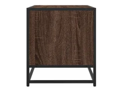 Mueble para TV madera de ingeniería marrón roble 270x40x46 cm