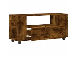 Mueble para TV madera de ingeniería roble ahumado 102x34,5x43cm ES78030