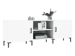 Mueble para TV madera de ingeniería blanco 150x30x50 cm ES206681