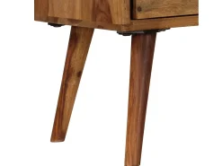 Mueble para TV madera maciza de sheesham 140x30x40 cm