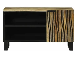 Mueble para TV Marrón 80 x 33 x 46 cm madera maciza de mango