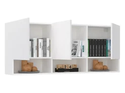 Mueble Suspendido haaus Malmo, 3 Puertas, Blanco, 144 x 27 x 60 cm