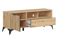Mueble TV 1 puerta 1 cajón 135 cm Mao Madera