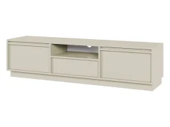Mueble TV 3 puertas con 3 cajones - 154 cm - cachemire - EVO