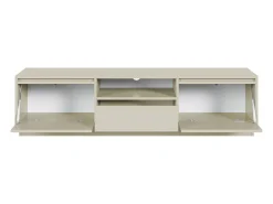 Mueble TV 3 puertas con 3 cajones - 154 cm - cachemire - EVO
