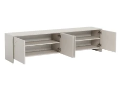 Mueble TV con 4 puertas - Beige - NALYRA de Maison Céphy