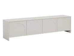 Mueble TV con 4 puertas - Beige - NALYRA de Maison Céphy
