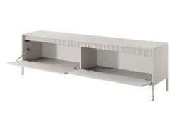 Mueble TV con 2 puertas en MDF - Color: Beige - NURSEMA